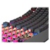 GENESIS herní klávesnice THOR 230/TKL/RGB/Outemu Red/Bezdrátová USB + Bluetooth/US layout/Černá