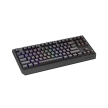 GENESIS herní klávesnice THOR 230/TKL/RGB/Outemu Red/Bezdrátová USB + Bluetooth/US layout/Černá