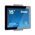 15" iiyama TF1515MC-B2: TN, XGA, capacitive, 10P, 350cd/m2, VGA, DP, HDMI, černý