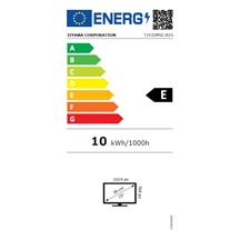 15" iiyama T1532MSC-B1S:PCAP,10P,FHD,HDMI,DP
