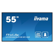 55" iiyama LH5560UHS-B1AG: VA,4K UHD,Andr.11,24/7