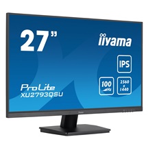 iiyama ProLite/XU2793QSU-B7/27"/IPS/QHD/100Hz/1ms/Black/3R