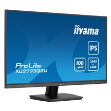 iiyama ProLite/XU2793QSU-B7/27"/IPS/QHD/100Hz/1ms/Black/3R