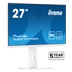 iiyama ProLite/XUB2797HSN-W2/27"/IPS/FHD/100Hz/1ms/White/3R