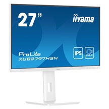 iiyama ProLite/XUB2797HSN-W2/27"/IPS/FHD/100Hz/1ms/White/3R