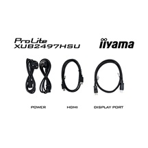 iiyama ProLite/XUB2497HSU-W2/23,8"/IPS/FHD/100Hz/1ms/White/3R