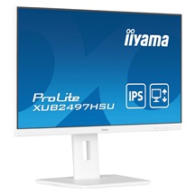 iiyama ProLite/XUB2497HSU-W2/23,8"/IPS/FHD/100Hz/1ms/White/3R