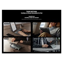 Nillkin Bumper GO Keyboard Case (Backlit Version) pro iPad Pro 11 2024 Black