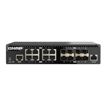 QNAP řízený switch QSW-M3216R-8S8T (8x 10GbE porty + 8x 10G SFP+ porty, poloviční šířka)