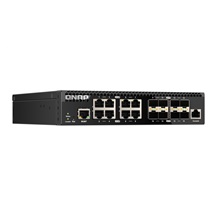 QNAP řízený switch QSW-M3216R-8S8T (8x 10GbE porty + 8x 10G SFP+ porty, poloviční šířka)