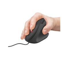 TRUST GXT 144 Rexx/Vertikální/Optická/Pro praváky/6 000 DPI/Drátová USB/Černá