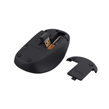 TRUST BOLOGNA/Kancelářská/Optická/1 600 DPI/Bezdrátová USB/Černá