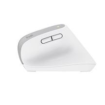 Trust Bayo+/Vertikální/Optická/Pro praváky/2 400 DPI/USB+BT/Bílá