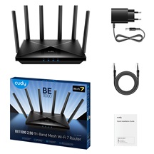Cudy WR11000 2.5G Tri-Band Wi-Fi 7 Mesh Router, BE11000