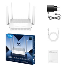 Cudy WR3000P Wi-Fi 6 Mesh PoE Router, AX3000