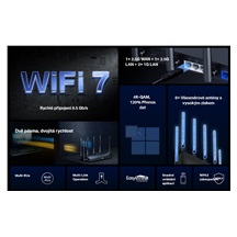 MERCUSYS MR37BE, BE6500 Dual-Band Wi-Fi 7 Router