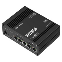 Teltonika RUTM56 Průmyslový 5G+4G Wi-Fi Router, GPS, 2 modemy, eSIM
