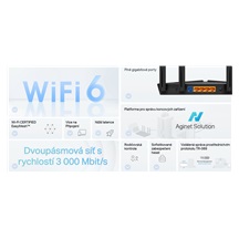 TP-Link EX520 Dual Band Wi-Fi 6 Router