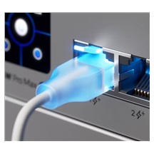 Ubiquiti UniFi Etherlighting patch kabel, 15m, Cat6, bílý