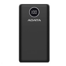 ADATA PowerBank P20000QCD - externí baterie pro mobil/tablet 20000mAh, 2,1A, černá (74Wh)