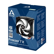ARCTIC Freezer 7 X chladič CPU, 92mm, LGA1851, LGA 1700, AM4