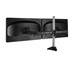 ARCTIC stolní držák Z2 Pro (Gen3) pro 2x LCD do 34", nosnost 2x15kg, 4x USB HUB, černý (black)