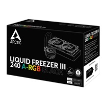 ARCTIC Vodní chladič Liquid Freezer III 240 ARGB, 2x120mm, AM5, LGA1851, černá