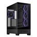 ASUS case A31 PLUS TG ARGB, Mid Tower, Průhledná bočnice, 4x120mm ARGB Fan, ARGB Hub, černá