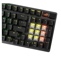 ASUS klávesnice ROG Strix Scope II 96 Wireless (ROG NX Snow) - CZ/SK
