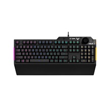 ASUS klávesnice TUF GAMING K1 (RA04), membránová, US, černá