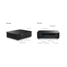 ASUS NUC 14 Essential RNUC14MNK1500002/N150 Procesor/DDR5-4800 SODIMM/USB-A,C/M.2 2280/Wi-Fi/LAN/EU Napájecí kabel