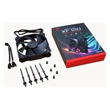 ASUS ventilátor ROG STRIX XF120, 120mm PC case fan, Magnetic Levitation, 4pin, černá