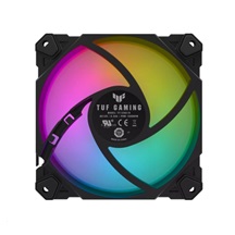 ASUS ventilátor TUF GAMING TF120 ARGB, 120mm PC case fan