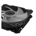 ASUS ventilátor TUF GAMING TF120 ARGB, 120mm PC case fan