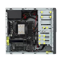 ASUS Workstation E500 G9, bez procesoru, bez pamětí, bez grafiky, 550W, černá