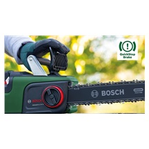 Bosch AdvancedChain 36V-35-40 akumulátorová řetězová pila, lišta 35 cm, řetěz Oregon, automatické mazání olejem