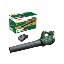 BOSCH AdvancedLeafBlower 36V-750, akumulátorový foukač na listí, 36 V, proudění 100 – 200 km/h, akumulátor 2.0 Ah