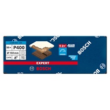 Bosch brusný papír EXPERT C470 s více otvory pro vibrační brusky 150 mm, G 400 50 ks