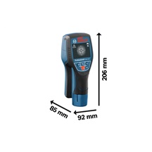 BOSCH D-tect 120, detektor, hloubka 120 mm, 4x baterie