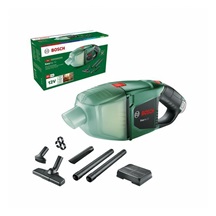 Bosch EasyVac 12 vysavač na suché sání, pouze přístroj, 0.38 l nádoba, štěrbinová tryska, podlahová hubice