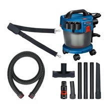 Bosch GAS 18V-10 L akumulátorový vysavač, 34,0 l/s, objem nádoby 10 l, Click & Clean