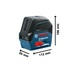 Bosch GCL 2-50 kombinovaný laser