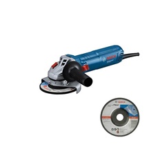 Bosch GWS 12-125 úhlová bruska, 1200 W, 11.000 ot/min, aretovatelný spínač, hrubovací kotouče