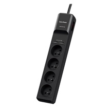 CyberPower Surge Buster™ 4 zásuvky, 2xUSB, 1.8m, New
