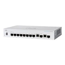 Cisco switch CBS350-8S-E-2G-UK (8xSFP, 2xGbE/SFP combo,fanless) - REFRESH