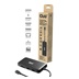Club3D Dokovací stanice 8v1, USB-C 3.2, 1xHDMI, 1xDP, 2xUSB, 1xmicroSD/SD, 1xUSB-C PD100W, 1xRJ45, černá