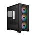 Cooler Master case Elite 301, mATX, Průhledná bočnice, 3x 120mm ARGB Fan, Černá