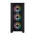 Cooler Master case Elite 301, mATX, Průhledná bočnice, 3x 120mm ARGB Fan, Černá