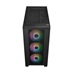 Cooler Master case Elite 301, mATX, Průhledná bočnice, 3x 120mm ARGB Fan, Černá