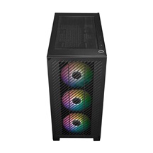 Cooler Master case Elite 301, mATX, Průhledná bočnice, 3x 120mm ARGB Fan, Černá